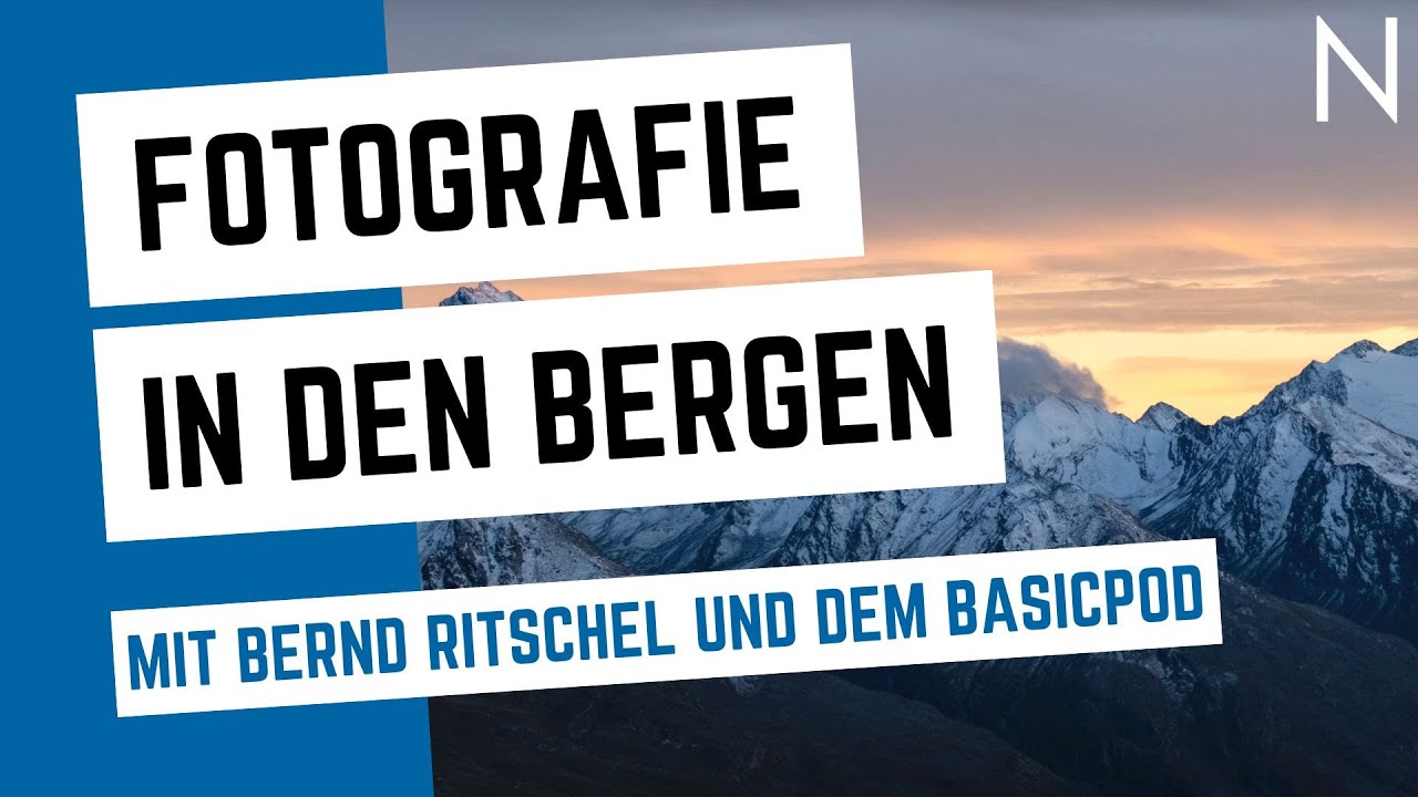 NOVOFLEX - Fotografie in den Bergen mit Bernd Ritschel und dem BasicPod