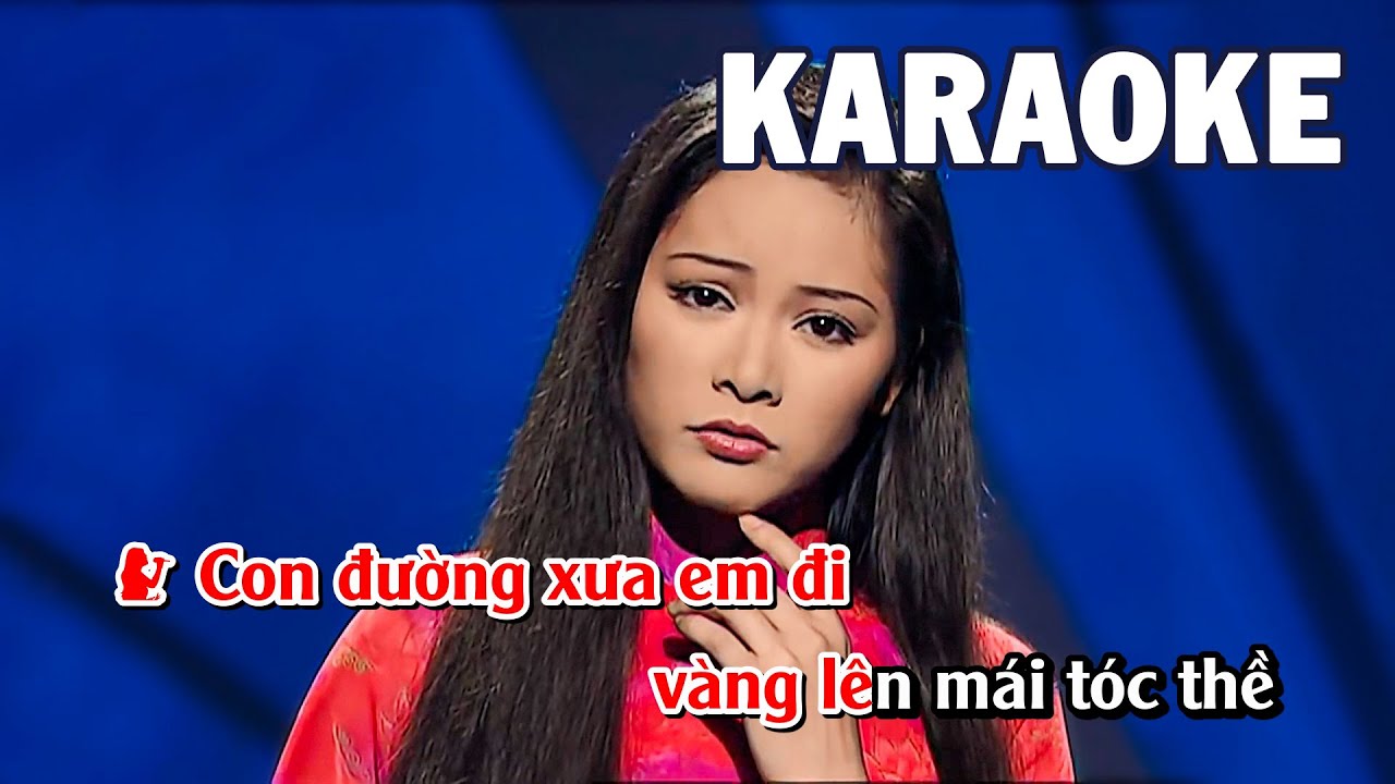 Karaoke | Con Đường Xưa Em Đi - Như Quỳnh | Tone Nữ | Hòa Âm: Trúc Hồ
