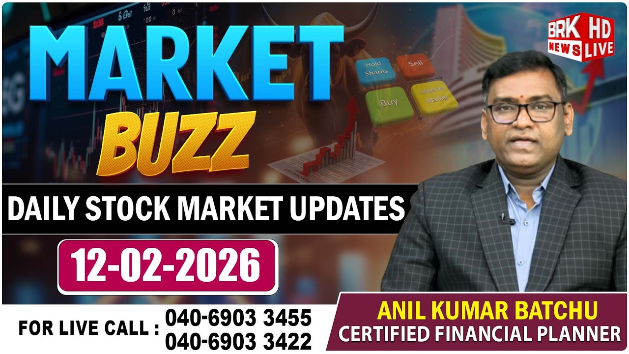 🔴LIVE : MARKET BUZZ | Daily Stock Market Updates || @BRKMarketBuzz