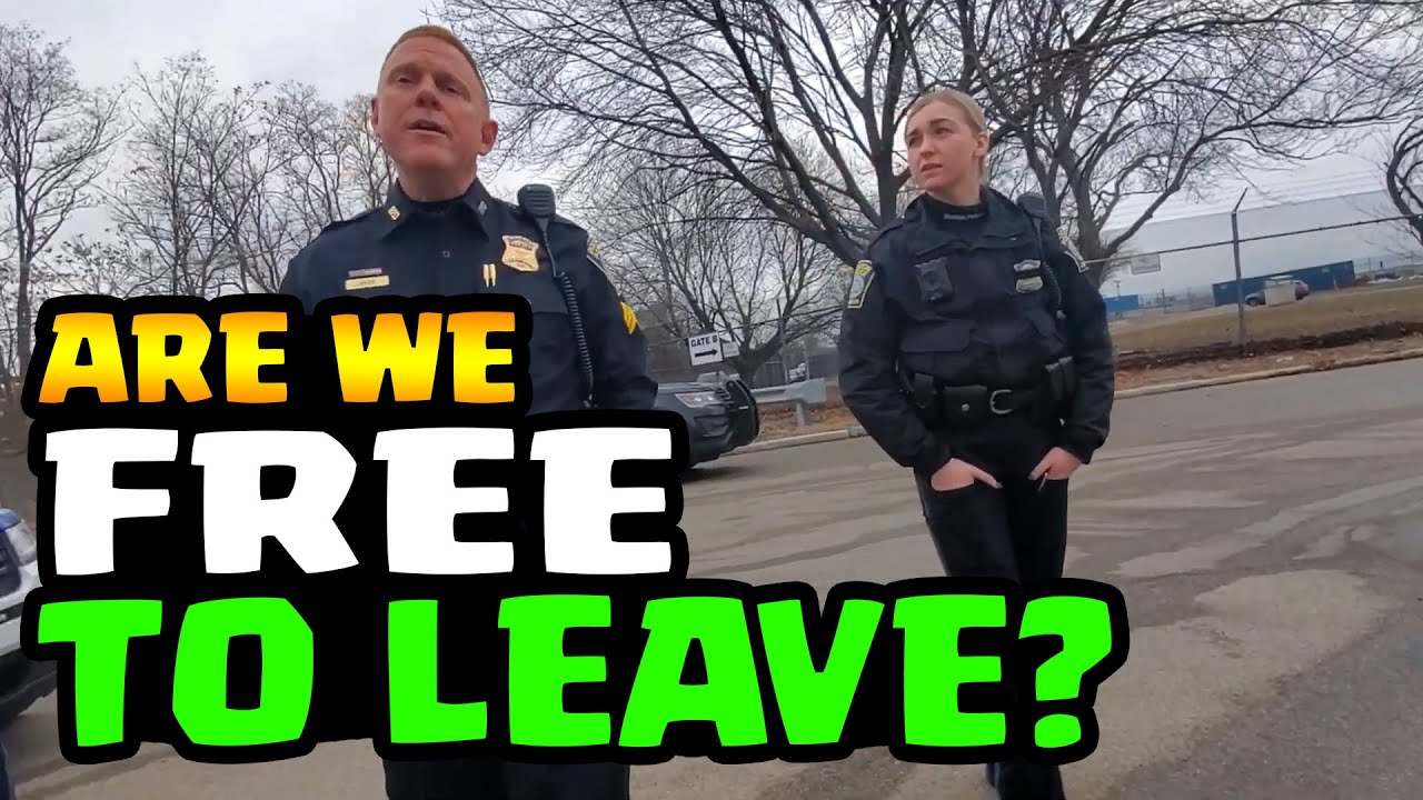 ARE WE DETAINED? - How Are Cops THIS ignorant? - TYRANT ALERT!!!