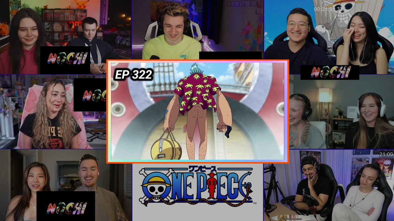 ONE PIECE | FRANKY JOINS THE CREW!!! | EPISODE 322 | REACTION MASHUP | ワンピース