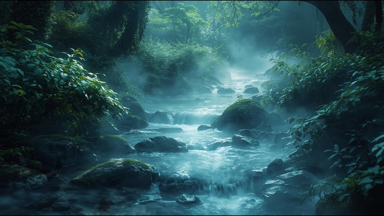 Enchanted River Ambience – Calm Fantasy Music for Studying