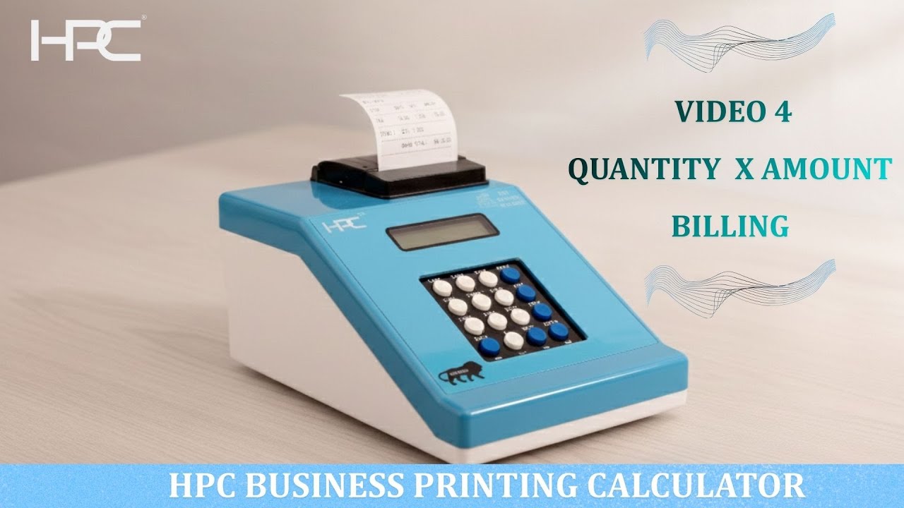 HPC Business Printing Calculator Tutorial 4| Quantity × Amount Billing Operation | Step-by-Step DemO