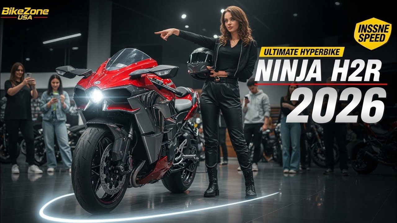 Kawasaki Ninja H2R | The Most Extreme Hyperbike 2026 ⚡