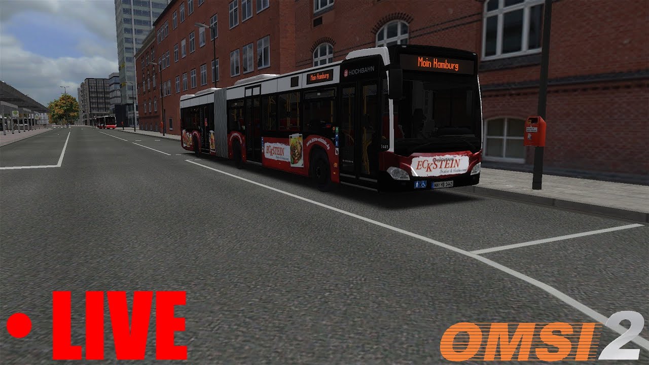 Auf der 111 in Hamburg ❤ | HHA 7441 (L) | OMSI 2 | • LIVE