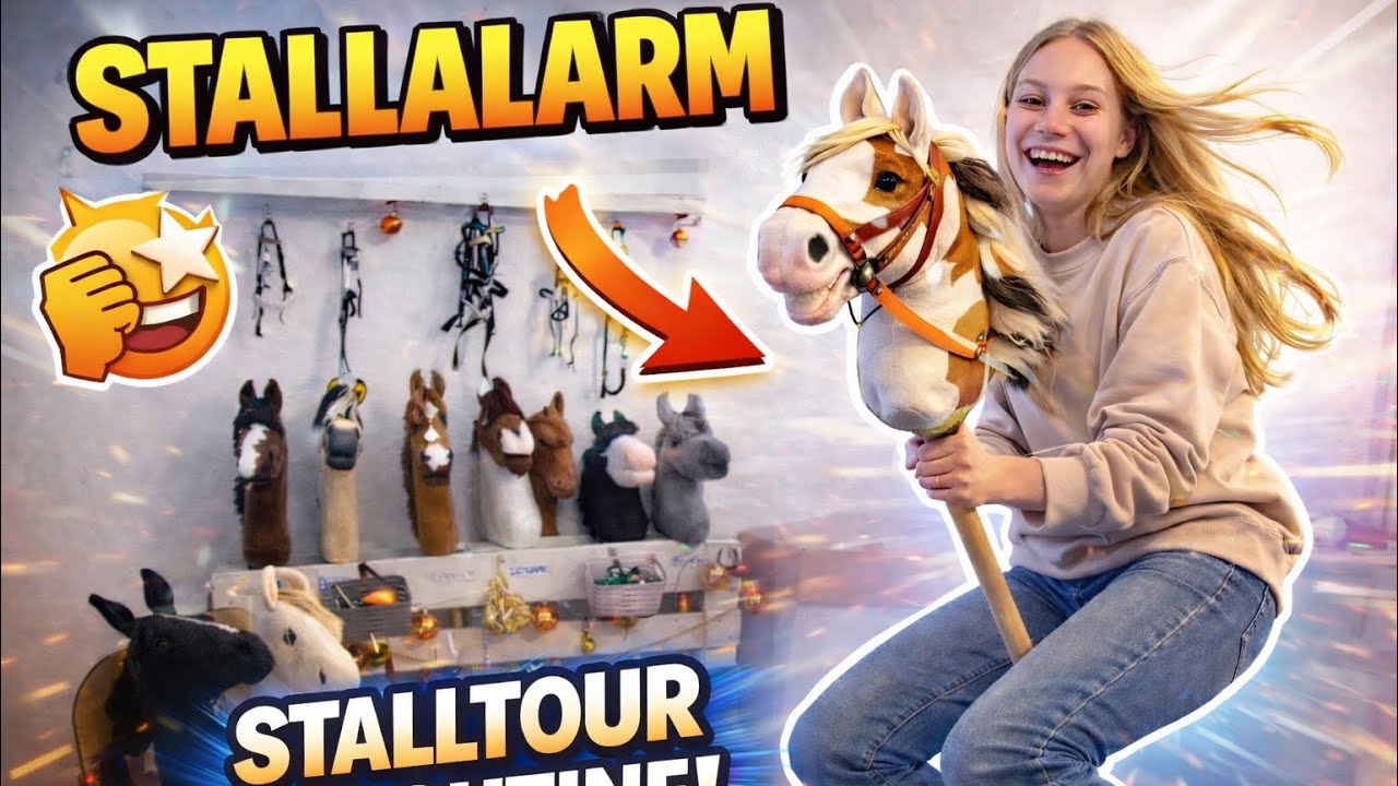 Hobby Horse Stalltour + Routine 🐴❤️