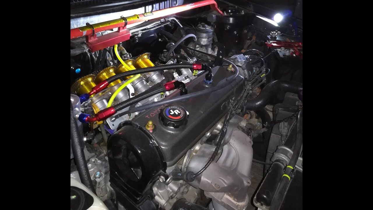 Toyota Starlet EP82  2E ITB Sound