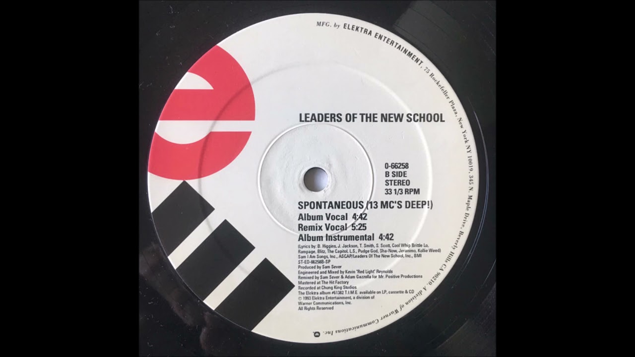 Leaders of the New School Spontaneous - 13 MCs Deep (Instrumental)
