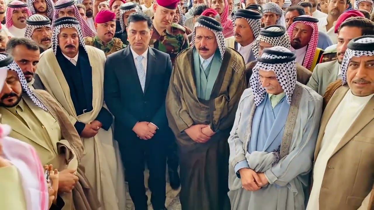 تعزيةامارة بني حسن عشائر الظوالم تقدم الاميرحسين_علي_ال_محمد  لتعزية عشائر الظوالم