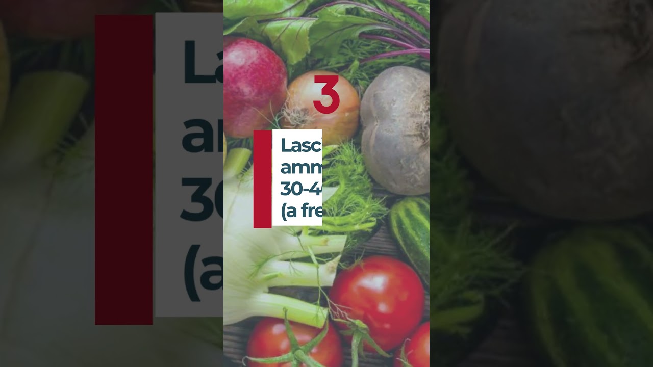Si pu&ograve; togliere parte del potassio dagli ortaggi con il lavaggio? - #fondazioneitalianadelrene