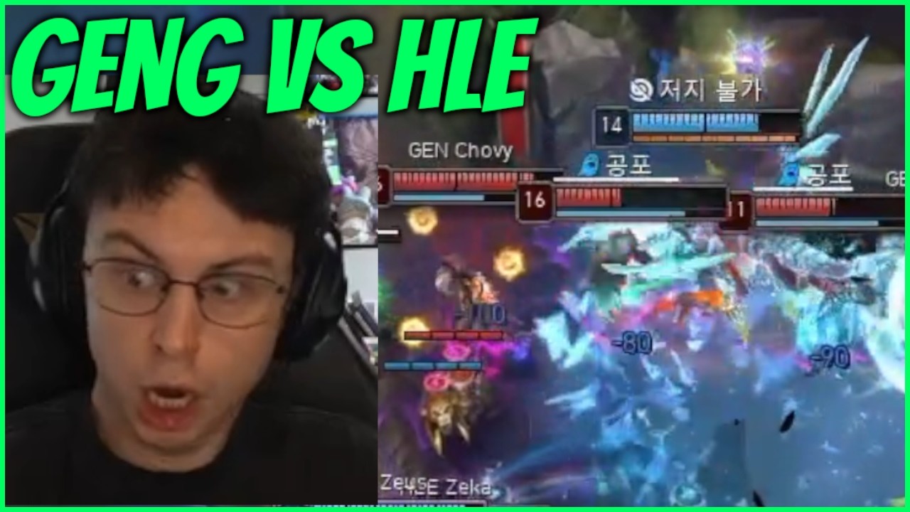 Caedrel Reacts To Fiesta Ending Of GENG VS HLE