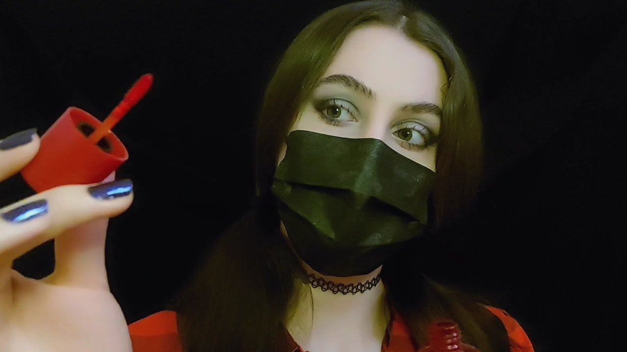 ASMR♦️Bored emo girl does your makeup (no talking)