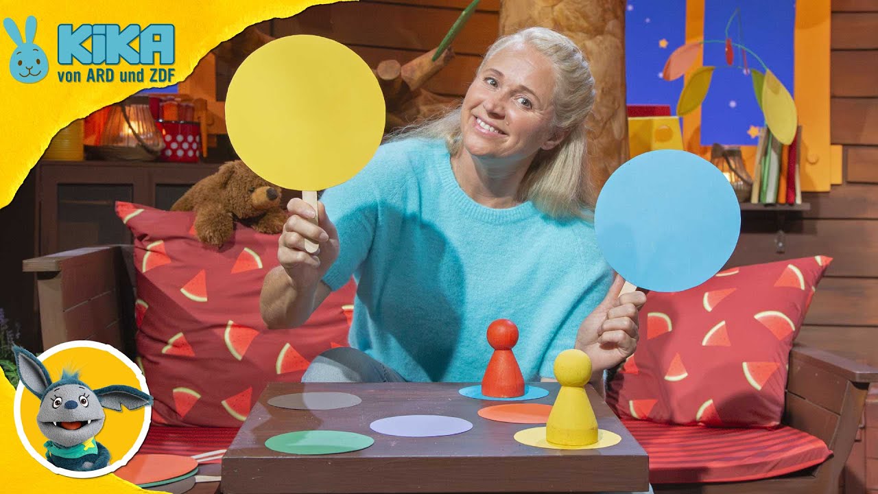 Lustiges Farben-H&uuml;pfspiel | KiKA-Baumhaus vom 11. August 2025