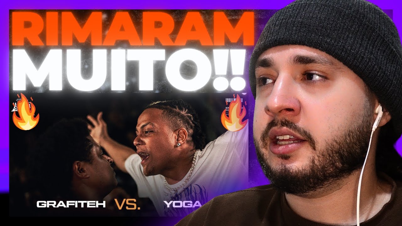 (RIMARAM MUITO!! 🔥) GRAFITEH (SP) X YOGA (BA) - GRANDE FINAL - BDCOLISEU | REACT BAUEB