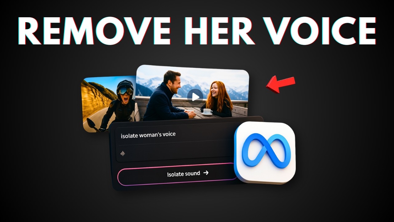 How to Cleanly Isolate ANY Sound from Audio with Meta AI SAM Audio