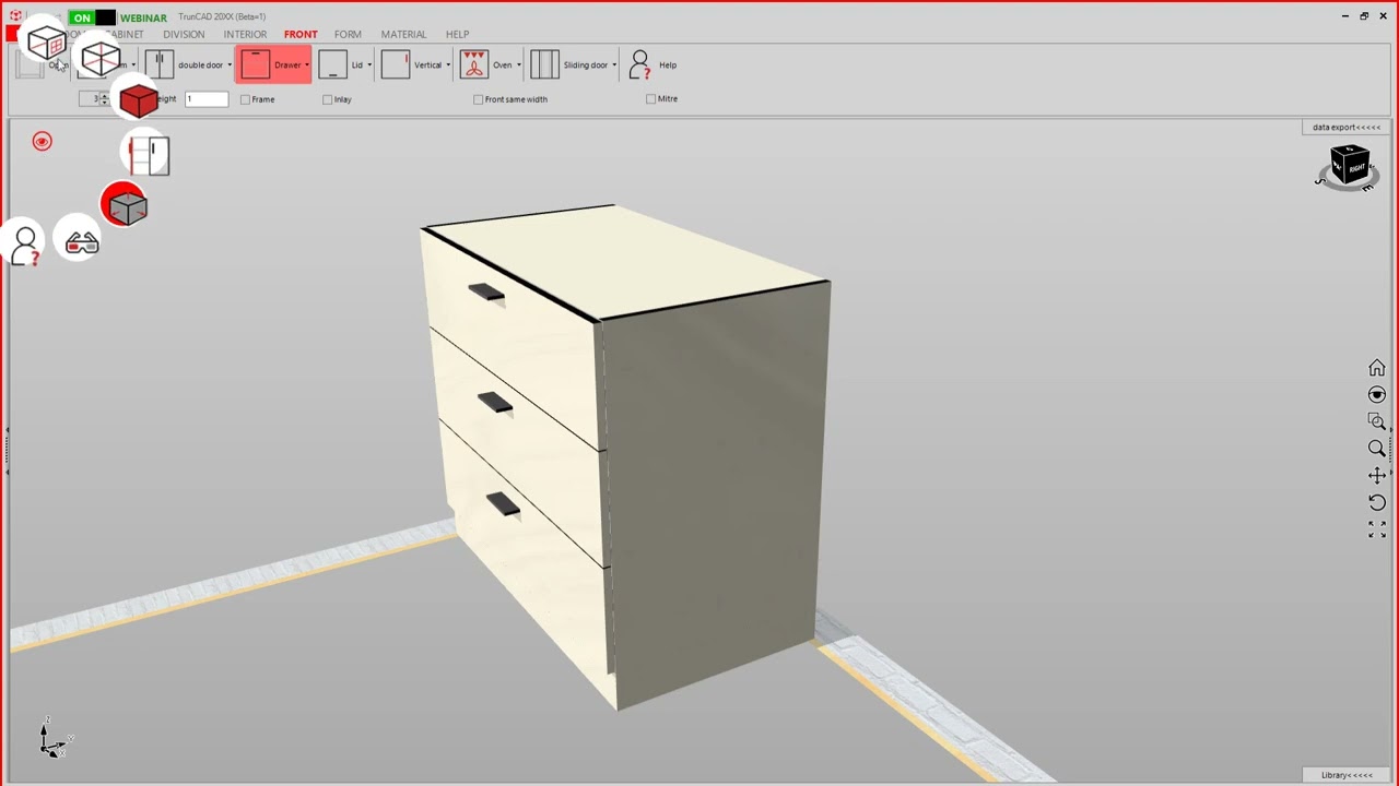 Hardware | Add and change drawers