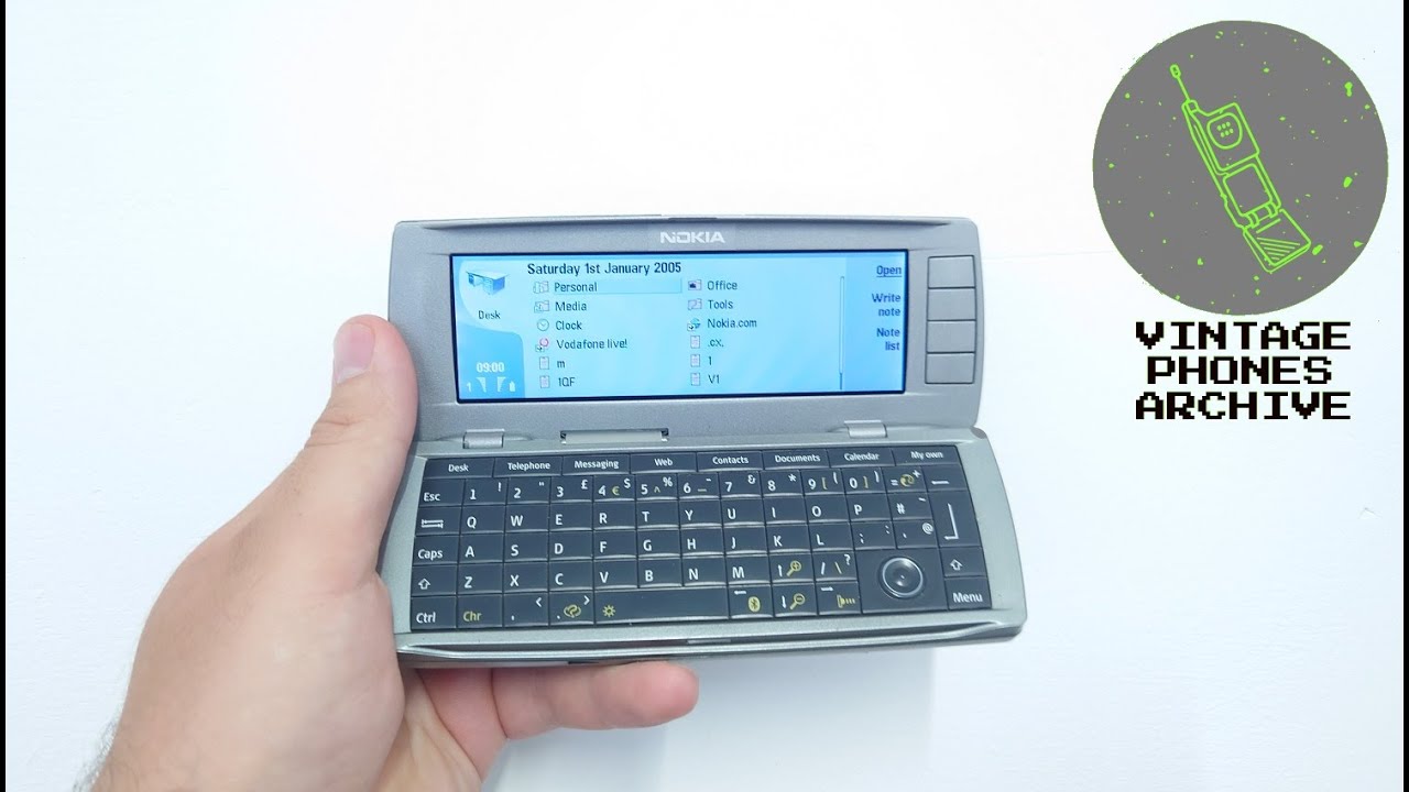 Nokia 9500 RA-2 Communicator - Mobile phone menu browse, ringtones, games, wallpapers