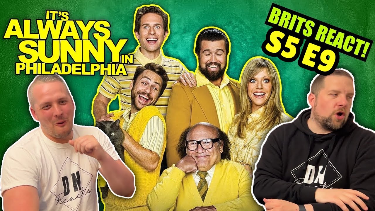 Реакция британцев на «It's Always Sunny S5 E9»: Мак и Деннис расстаются