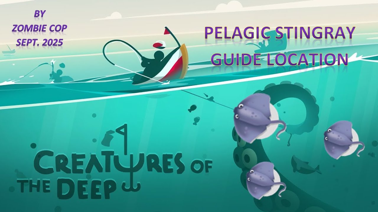 Creatures of the deep – Palagic Stingray, Pastenague violette, Arraia pelagica (paradise) best spot