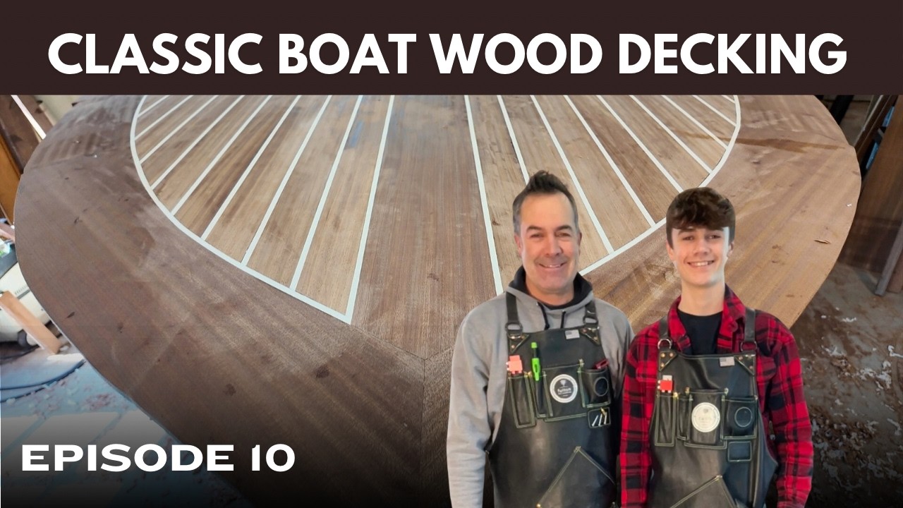 Building a wood boat from scratch! Episode 10