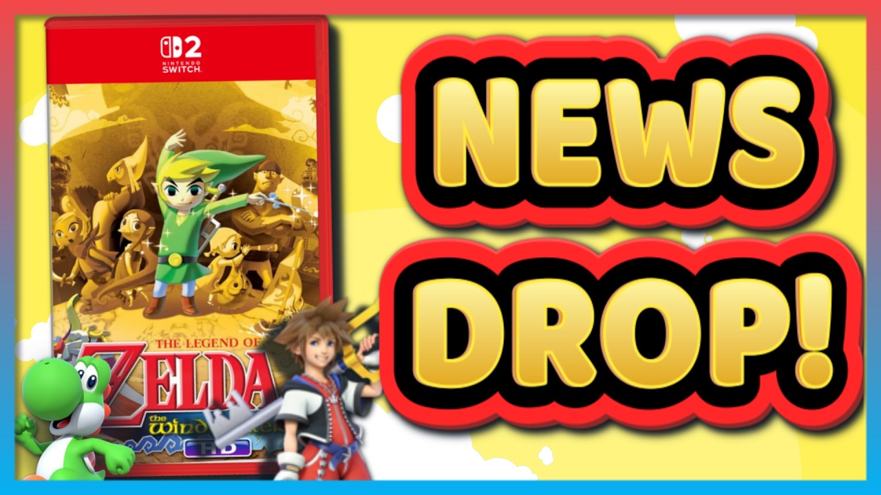 NEW Nintendo Switch 2 News Just Hit! - Zelda Wind waker LOST Content?! , Kingdom Hearts & Yoshi!