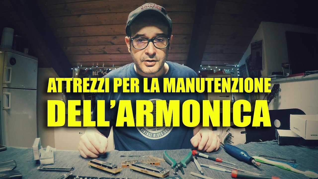 Gli attrezzi che uso per la manutenzione delle armoniche | Easyharp | Armonica blues