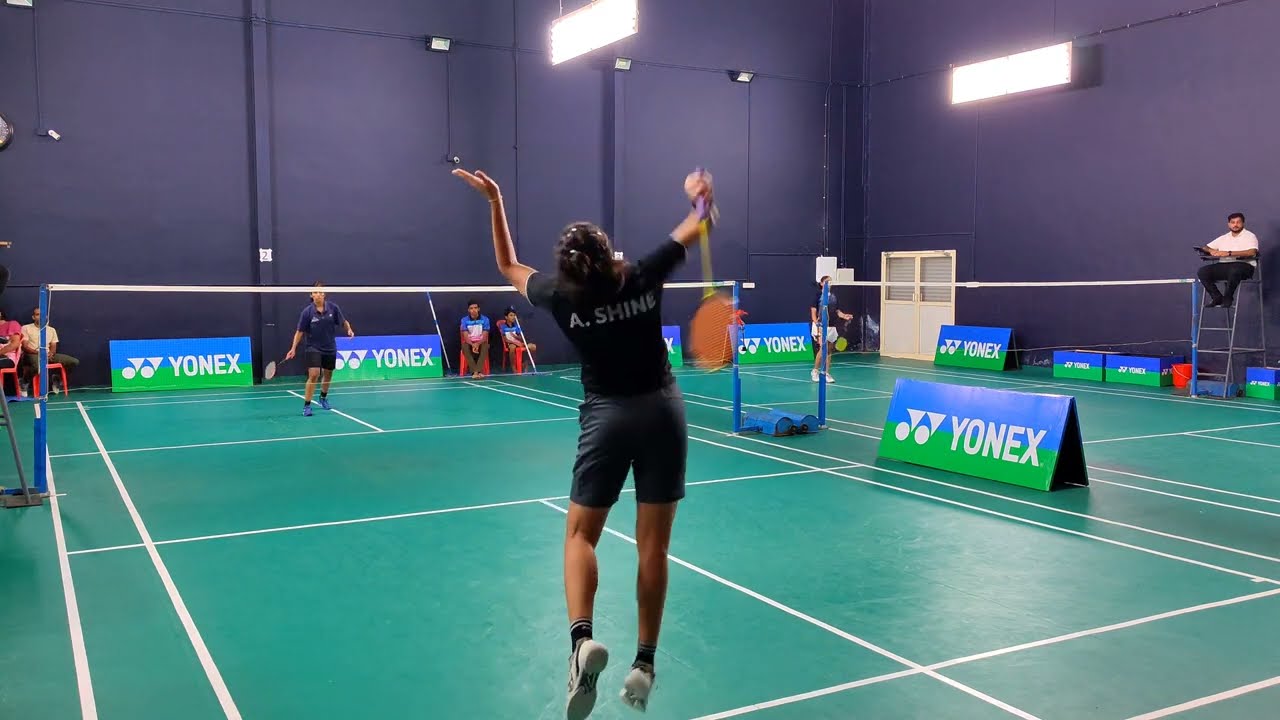 WS FINAL:ADHIYA SHINE VS ANDREA:KERALA STATE SENIOR RANKING TOURNAMENT CHATHANOOR #bwf #badminton