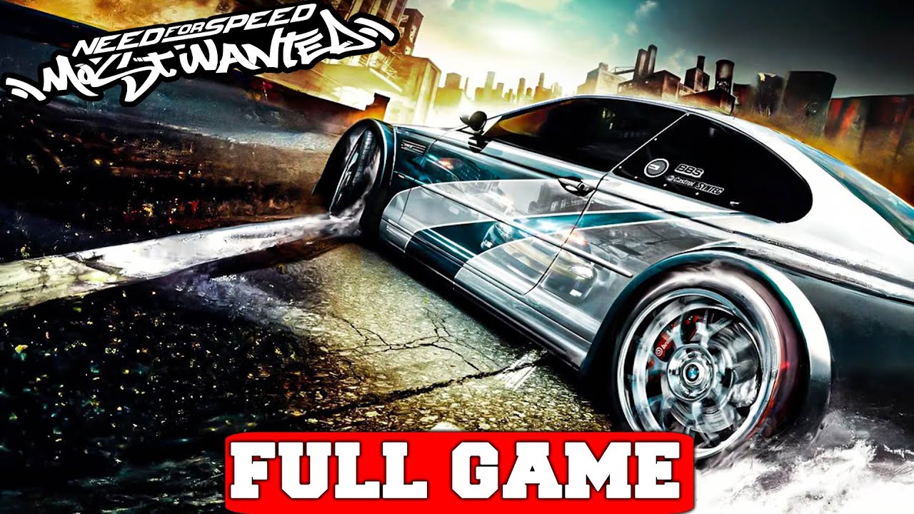 NEED FOR SPEED: MOST WANTED 2005 Gameplay Walkthrough FULL GAME - No Commentary (PC 2K Longplay)