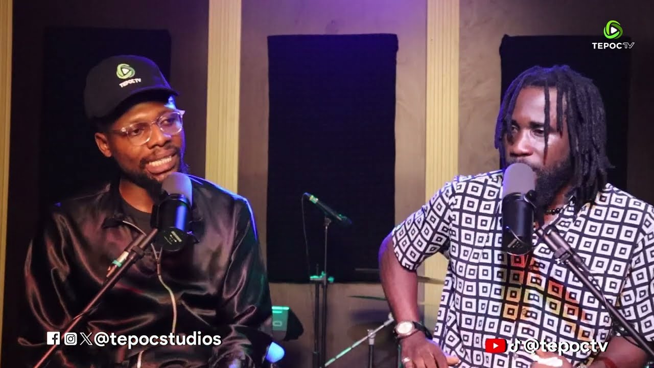 Splendid Igwe on a Long Seat Discussing his Life and his Career in the Music Industry