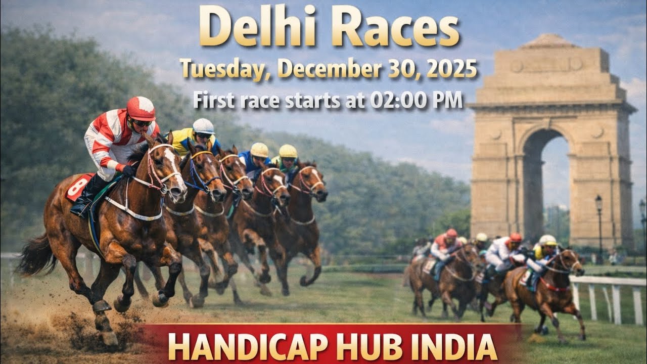 Delhi Races Today | Dec 30, 2025 | Full Race Card Tips & Analysis | Handicap Hub India