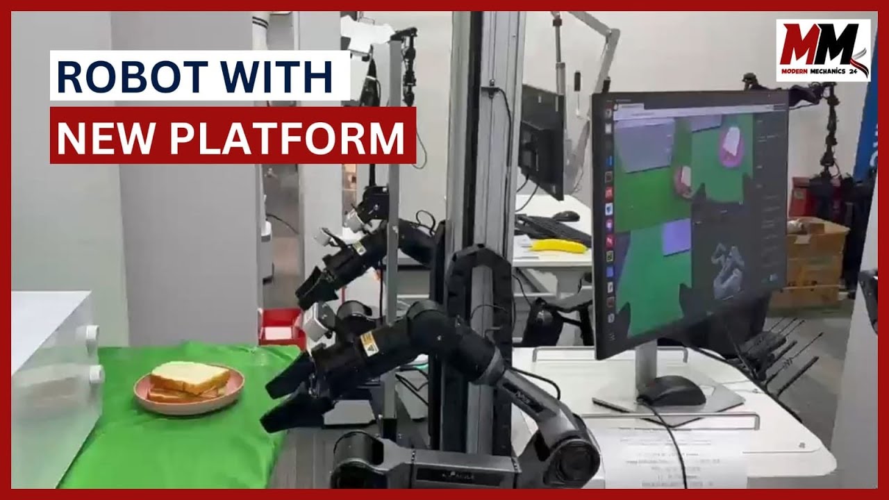 Top research robot integrated with new intelligence platform