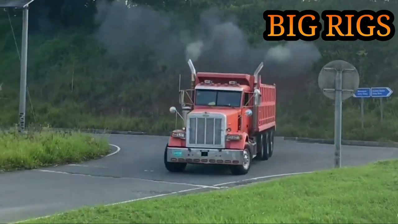Truckers traversing dangerous roads in Jamaica