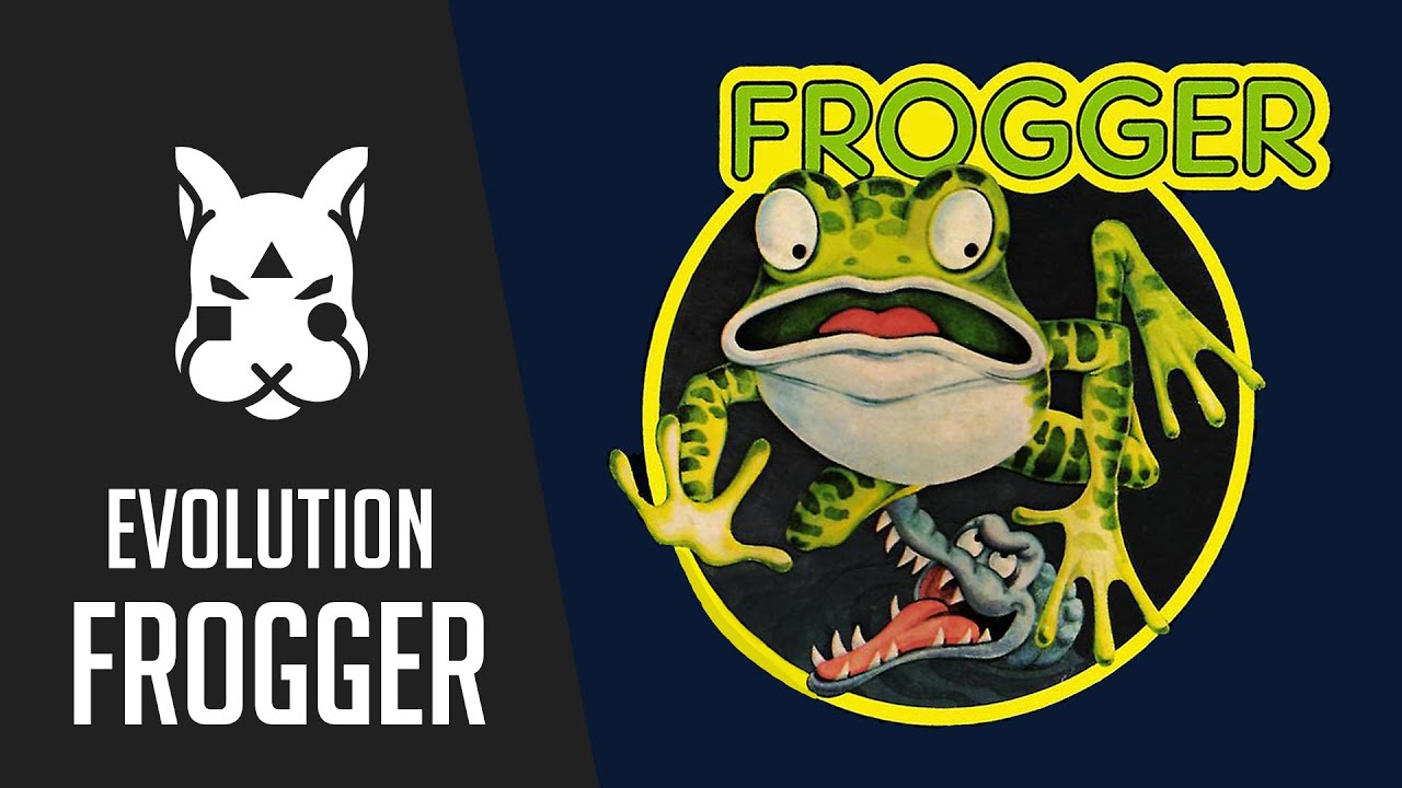 Evolution : frogger  1981 - 2019
