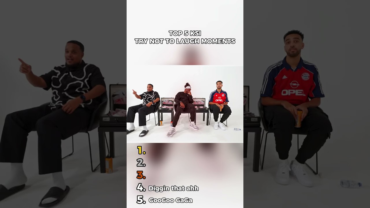 KSI Try Not To Laugh😂