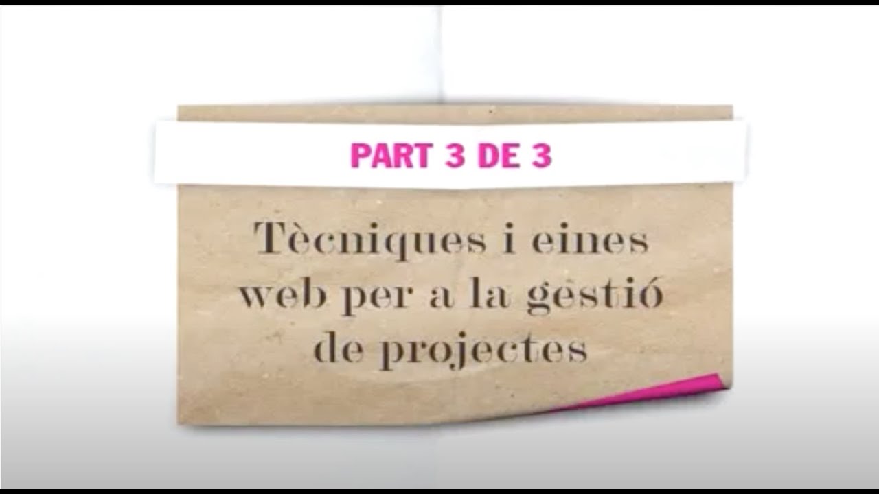 Tècniques i eines web per a la gestió de projectes (3)
