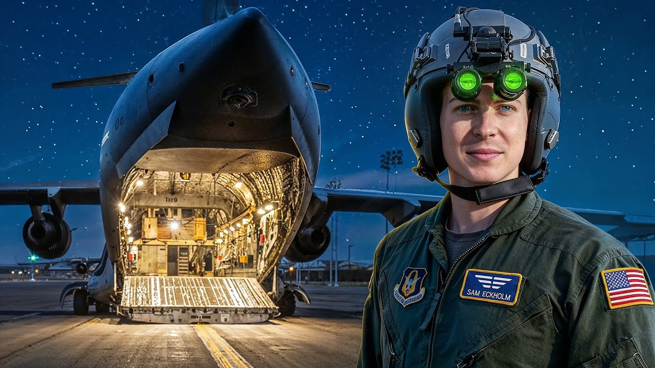 Самый безумный ночной полет на C-17 Globemaster