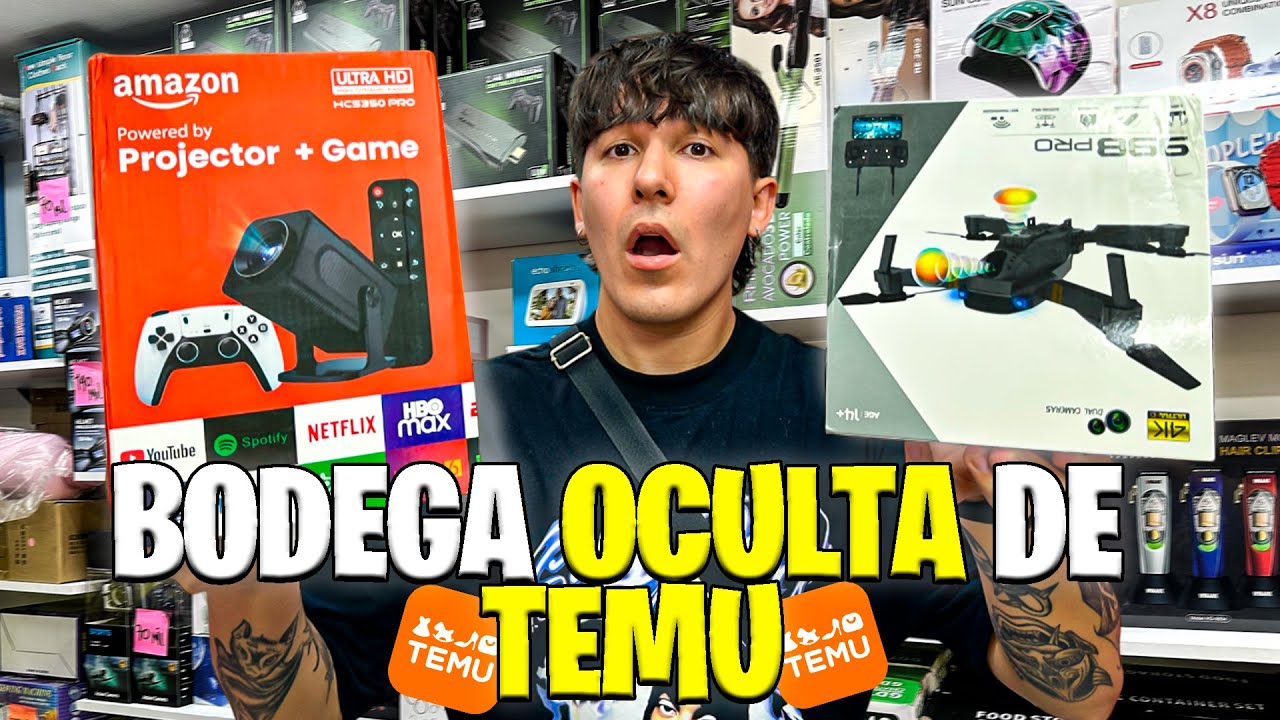 La Nueva BODEGA SECRETA de TEMU / Precios baratos y productos virales