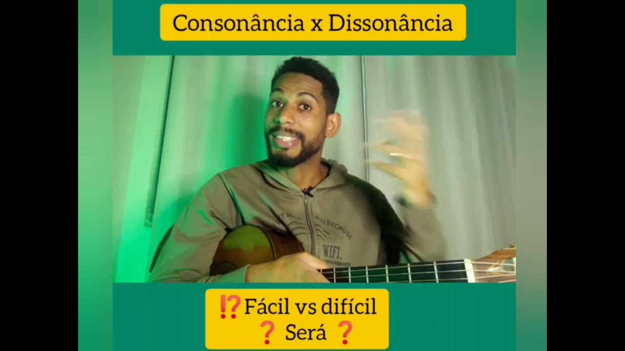 Conson&acirc;ncia X Disson&acirc;ncia / Voc&ecirc; sabia Disso?