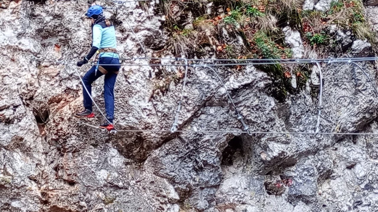 A Lazuri Via Ferrata – Király-erdő, Bihar megye Via Ferrata Cheile Lazuri, Jud Bihor