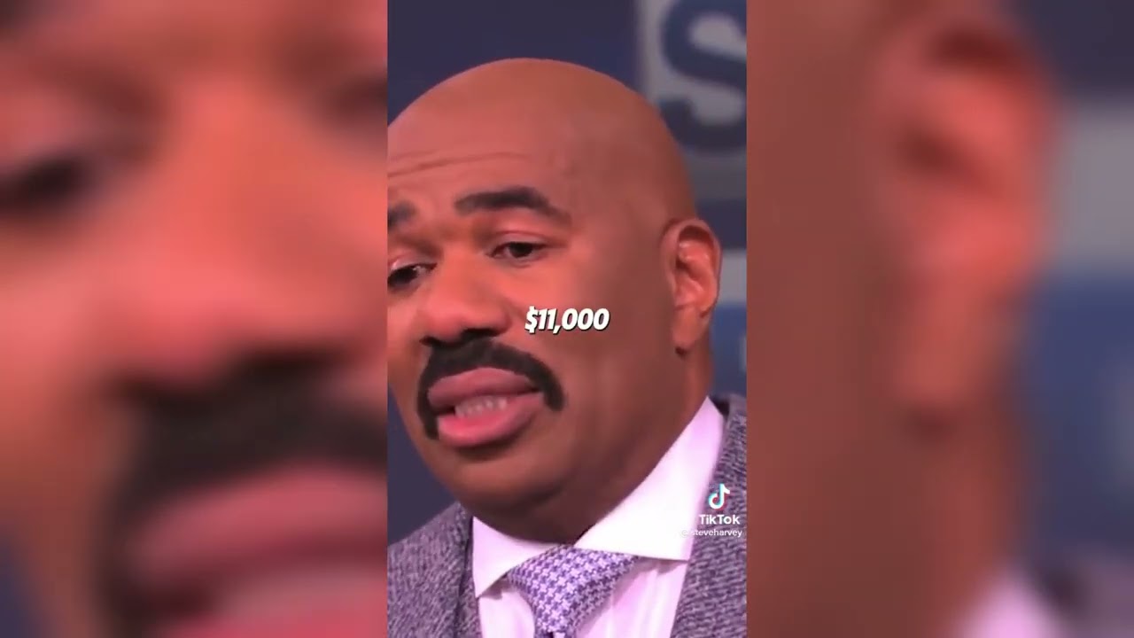When Steve Harvey cried...#viral #reels #facts #shorts