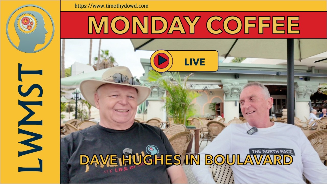 Monday Coffee in Tenerife with Dave Hughes ☕ Live from  Boulevard Café Playa la Pinta