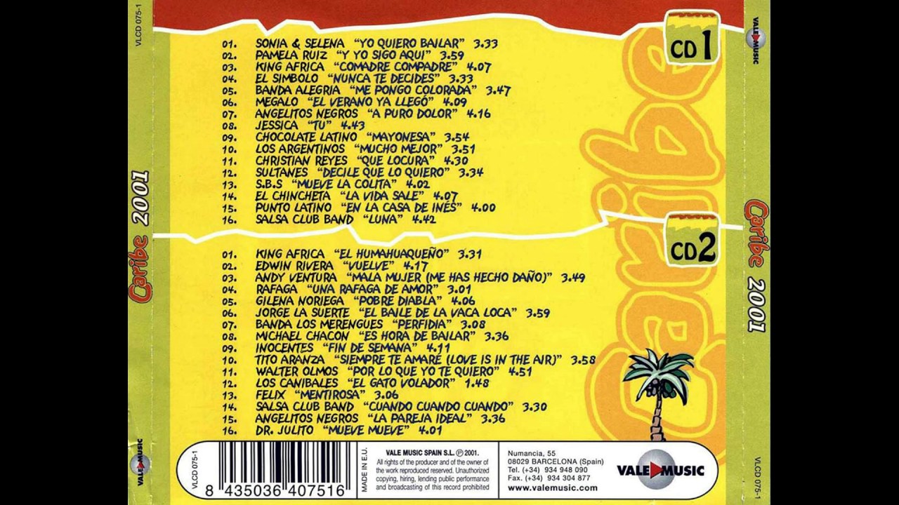 Caribe 2001 CD 2 14 Salsa Club Band Cuando Cuando Cuando