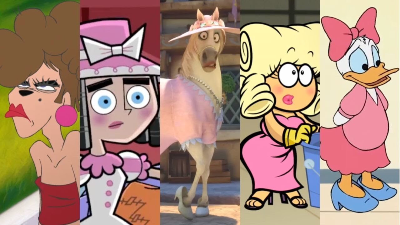 Crossdressing in Cartoons: Unplanned Crossdressing