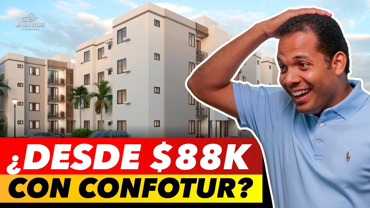 Apartamentos desde $88,000 con CONFOTUR en PUNTA CANA