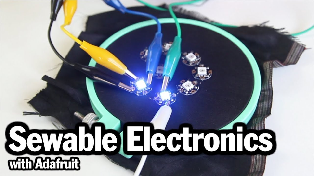 Sewable Electronics with Becky Stern, TH 3.4