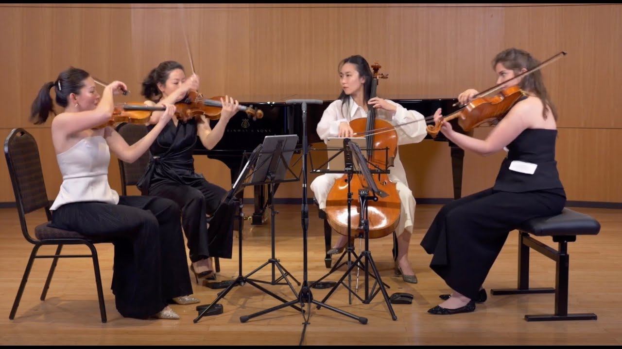 Aeolus Quartet performs Paul Wiancko LIFT: Part III. Glacial - Maniacal - Lift