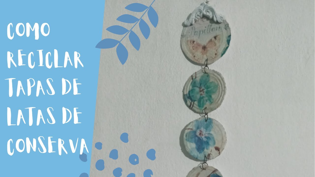 Como reciclar tapas de latas de conserva