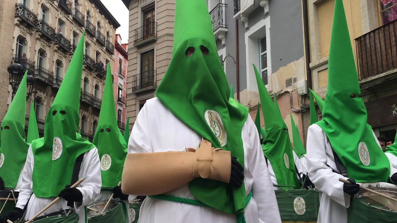 Viernes Santo. Procesión de las 7 Palabras ( I ) . Zaragoza. Semana Santa 2019