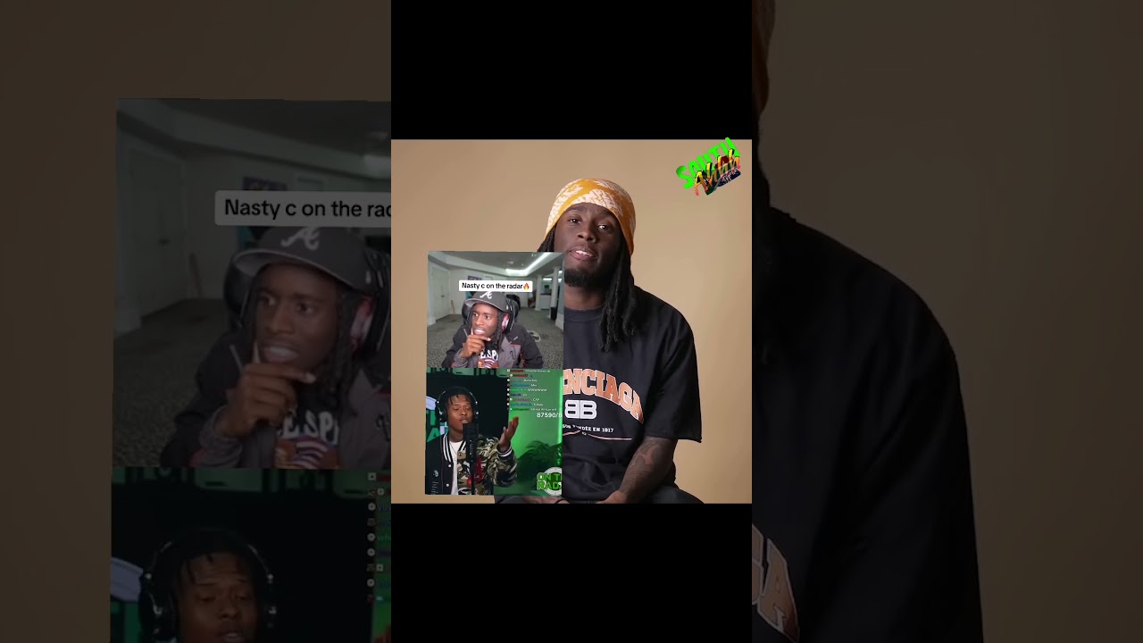 Yall remember when Kai Cenat reacted to Nasty C #nastyc #kaicenat #reaction #freestyle