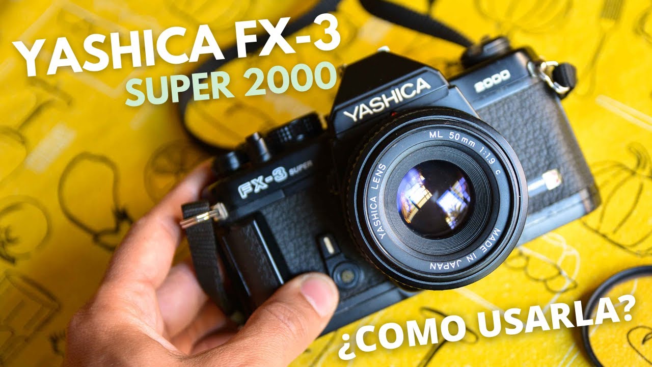 YASHICA FX 3 Super 2000 | Tutorial completo